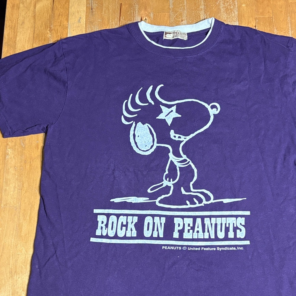 Peanuts Detroit Rock City Snoopy graphic Tshirt